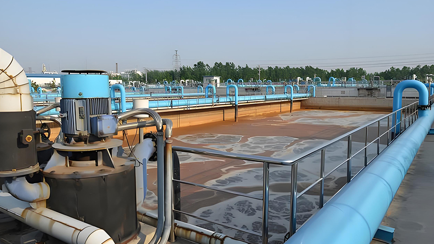 气动马达在污水处理行业的应用